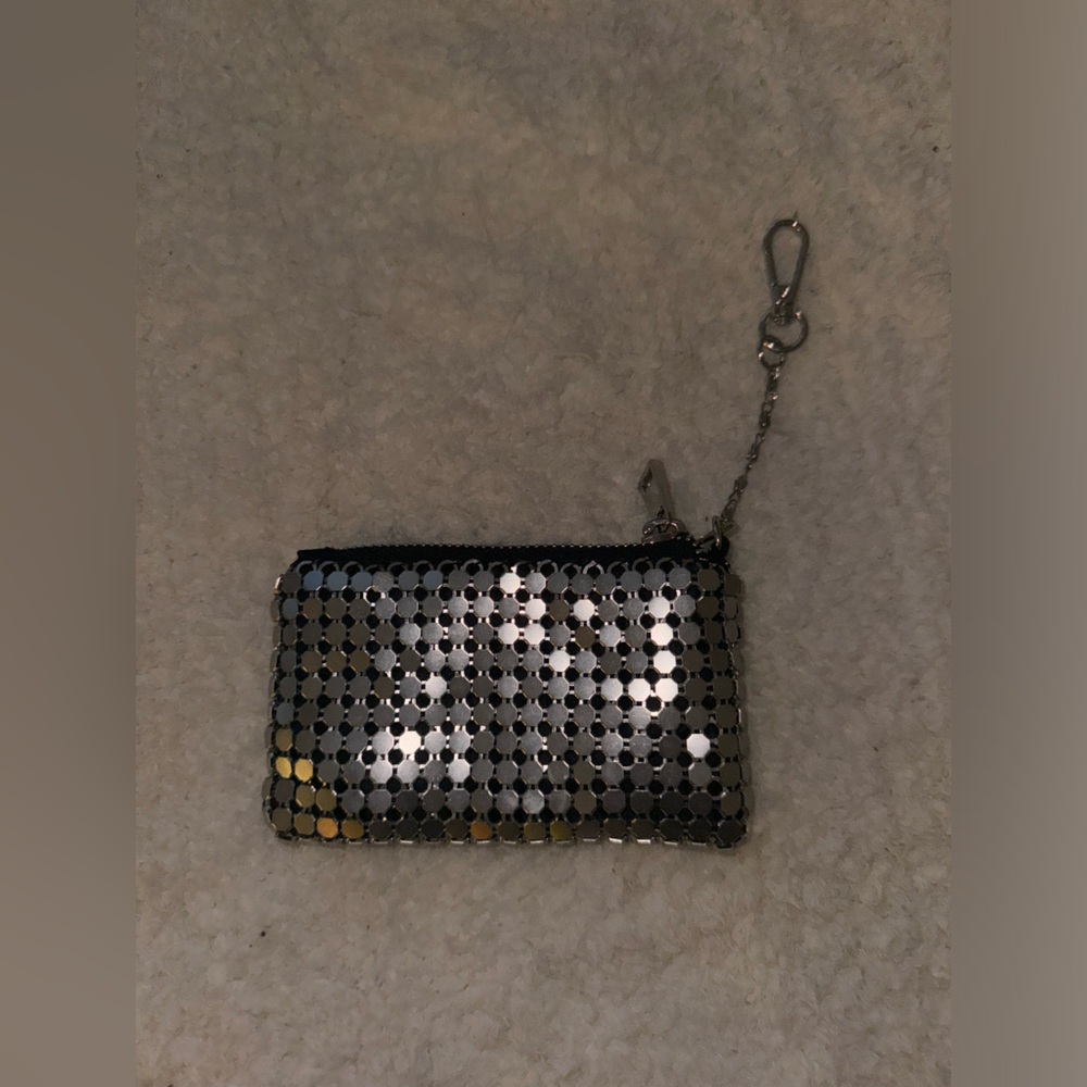 Diamante clip pouch